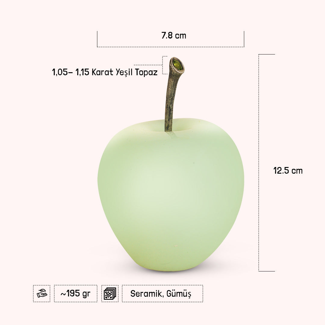 Mint Aura - Yeşil Topaz & Mint Elma