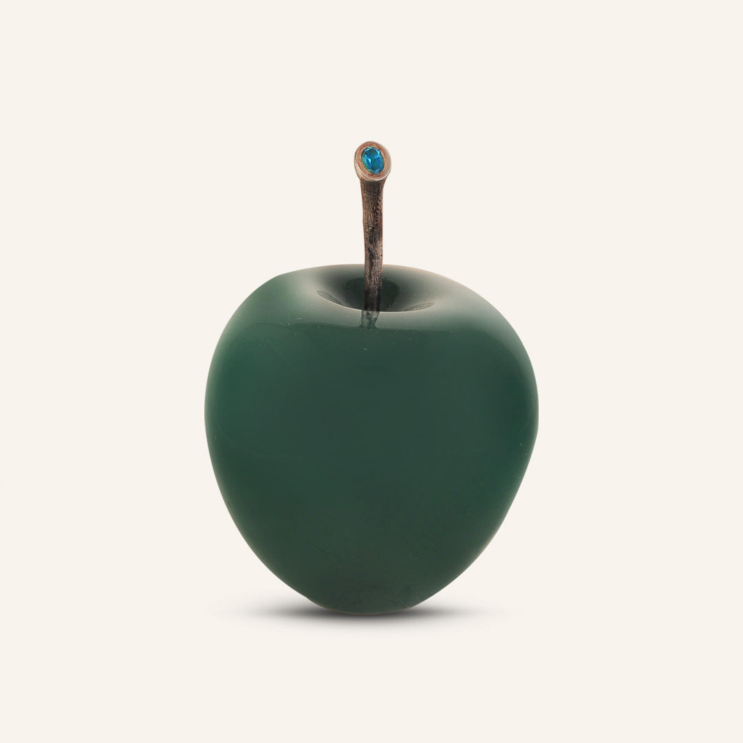 Peaceful Spirit - Garnet and Green Apple