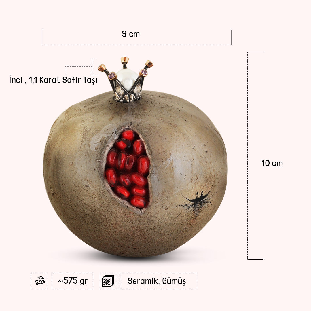 Boat Figured Pomegranate