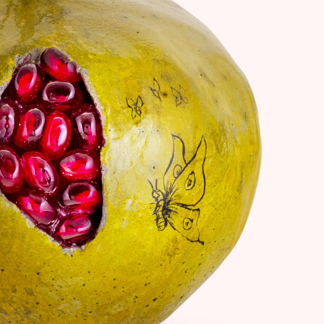Butterfly Figured Pomegranate