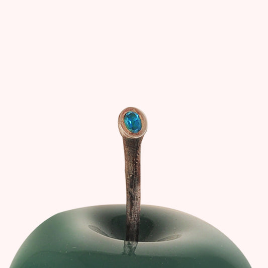 Peaceful Spirit - Garnet and Green Apple